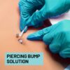 PIERCING AFTERCARE SWABS in use