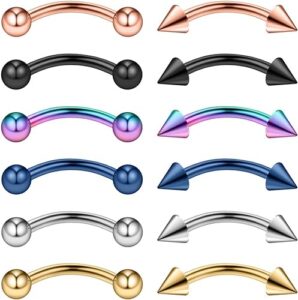 Eyebrow Surgical Steel colors