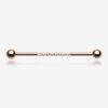 industrial barbels Surgical Steel 8 zirconia