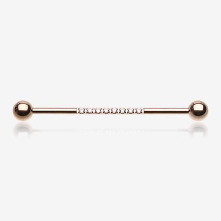 industrial barbels Surgical Steel 8 zirconia