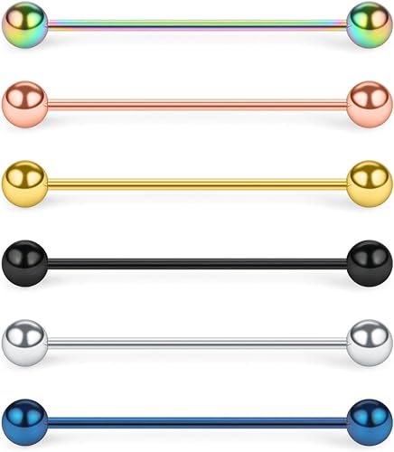 industrial barbels colors set